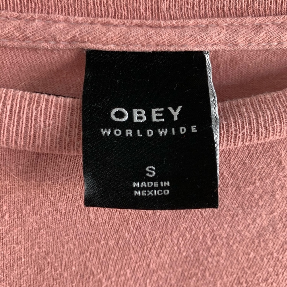Obey Long Sleeve in Classic Neutral - Picture 4 of 4